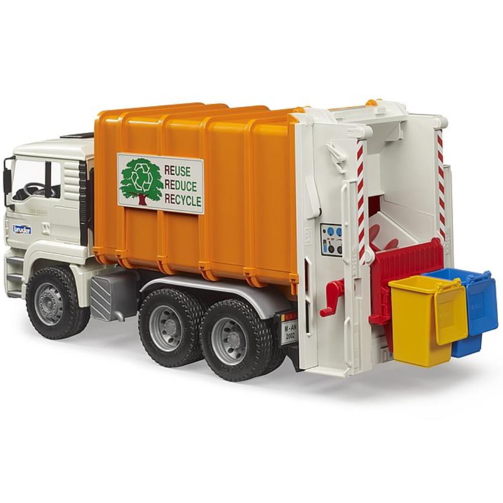 Bruder MAN TGA garbage truck rear loader