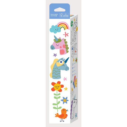 Hakuyoka Wax Crayon Set Unicorn