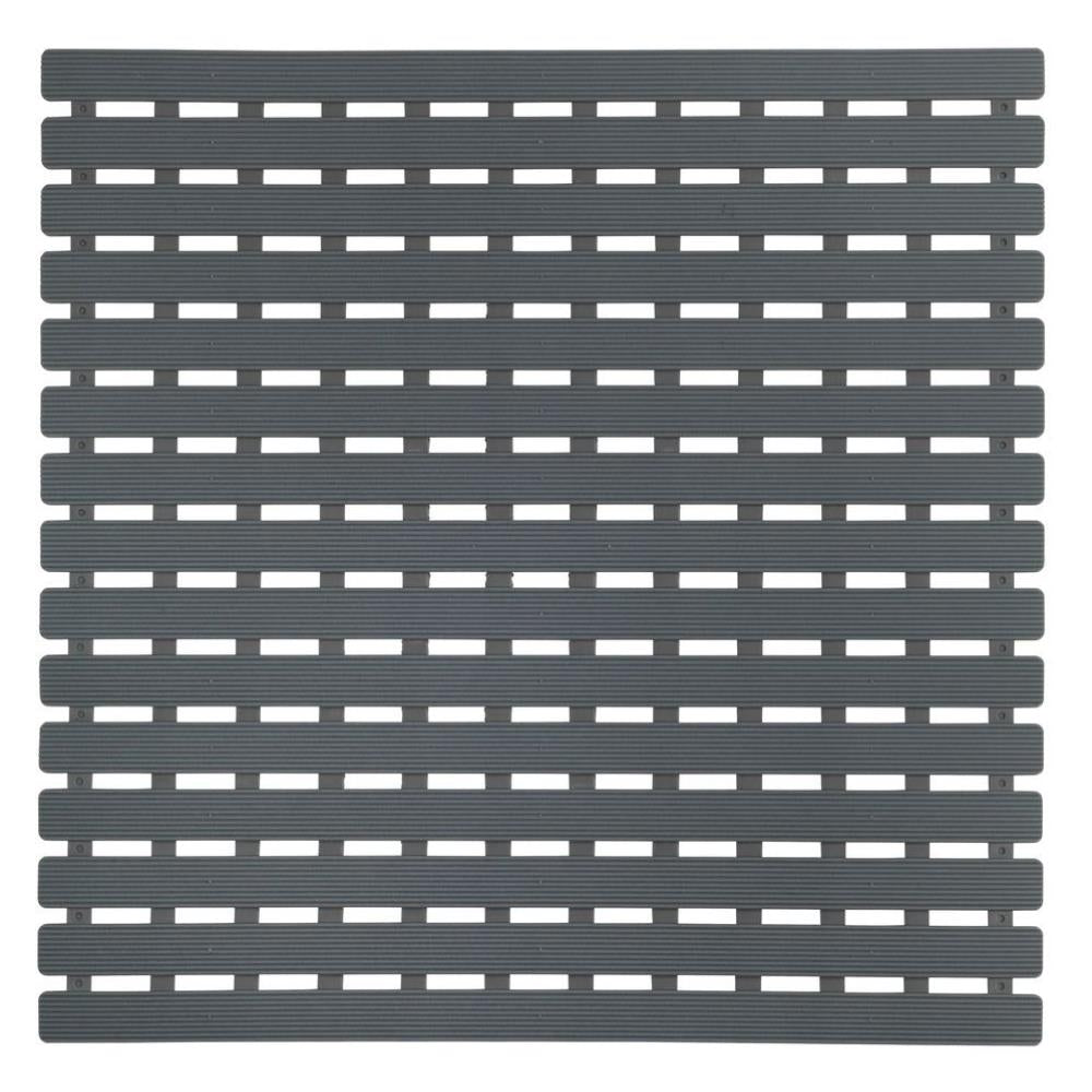 Wenko shower mat Arinos, grey