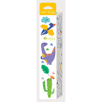 Hakuyoka Wax Crayon Set Dino