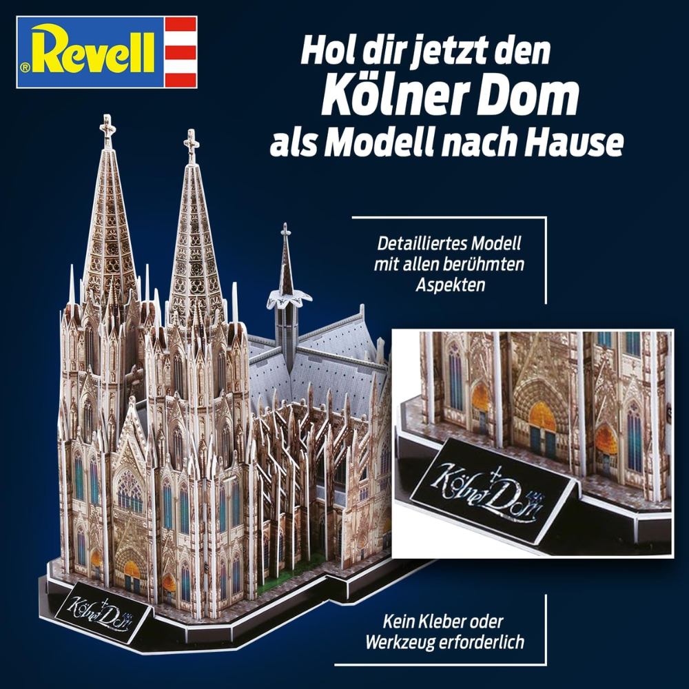 3D Puzzle Kölner Dom