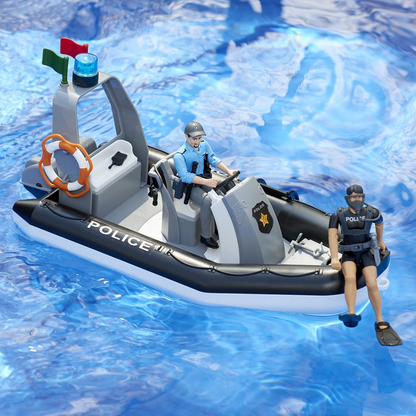 Brother Police Inflatable Boat