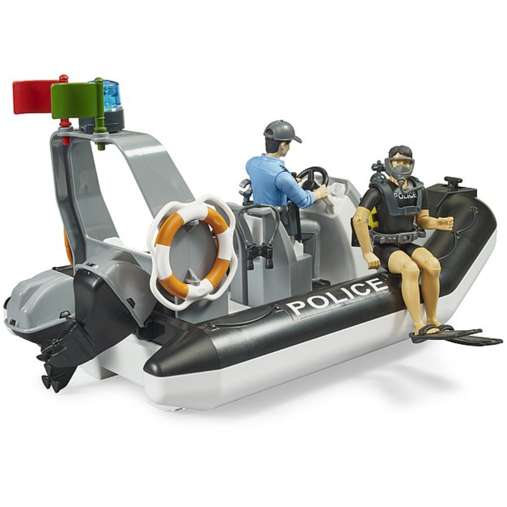 Brother Police Inflatable Boat