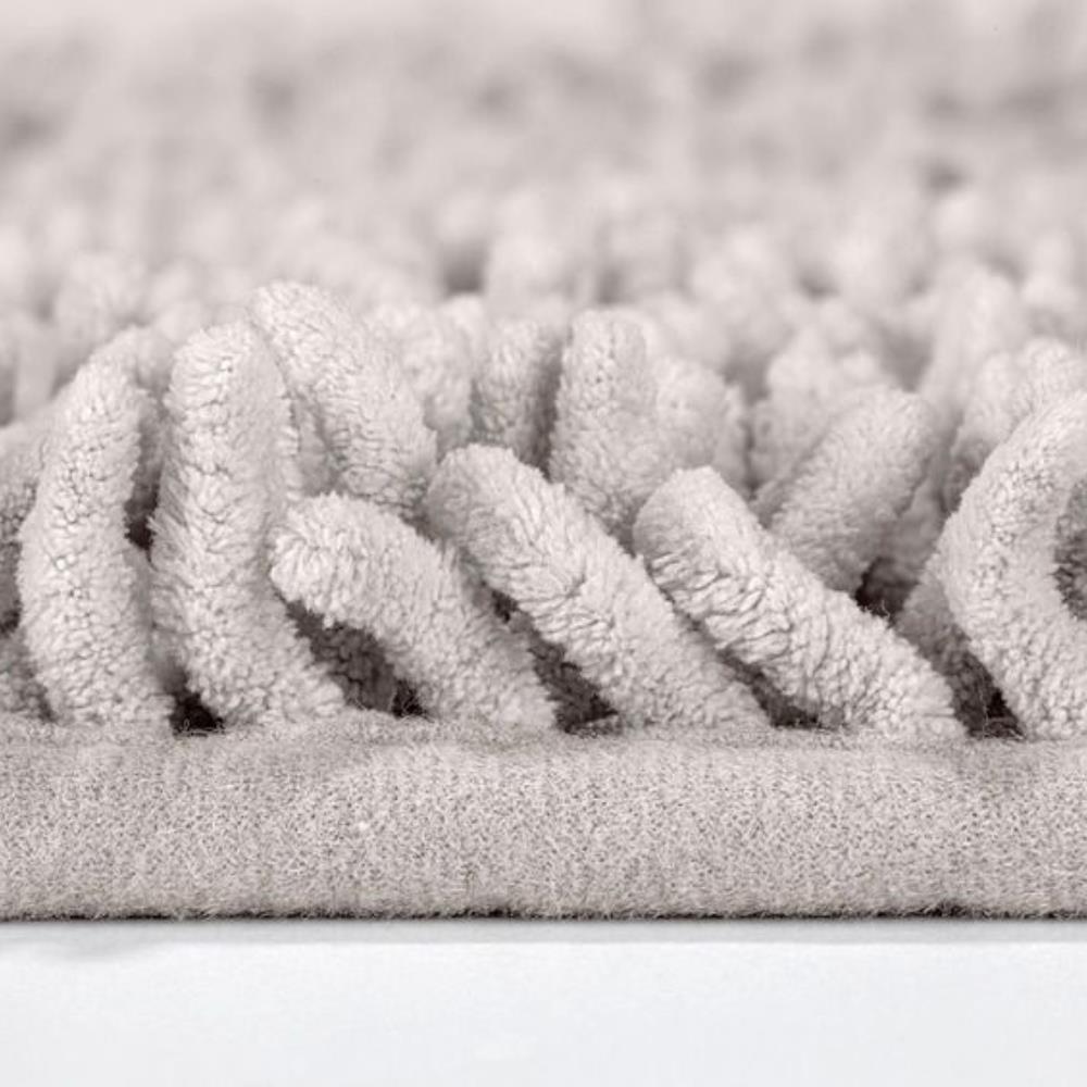 Wenko Badematte Chenille 50x80cm, hell grau