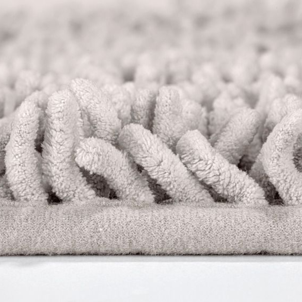 Wenko bath mat chenille 50x80cm, light grey