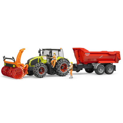 Bruder Claas Axion 950 mit Schneefräse & Schneeketten