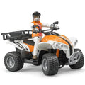 Bruder bworld Quad mit Fahrer – Produktbild 1
