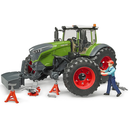 Bruder Fendt 1050 Vario mit Mechaniker & Werkstattausstattung