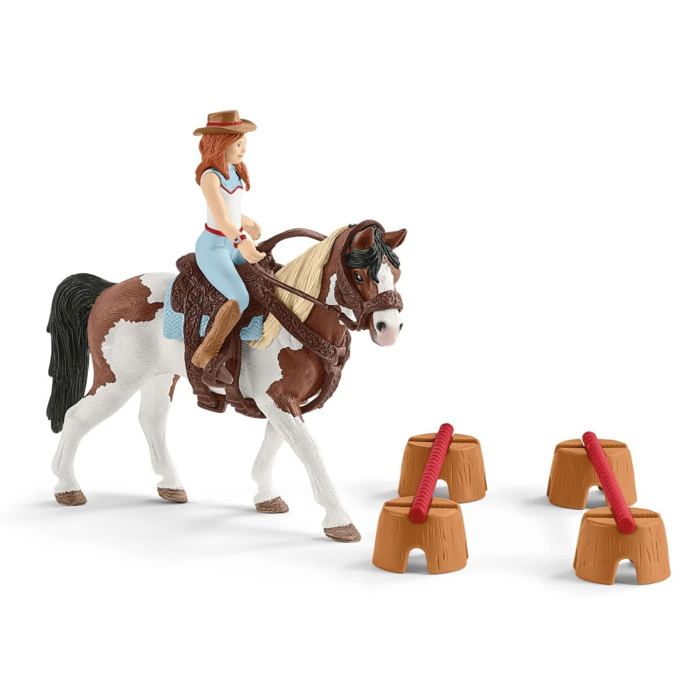 Schleich Horse Club Hannas Western - set d'équitation