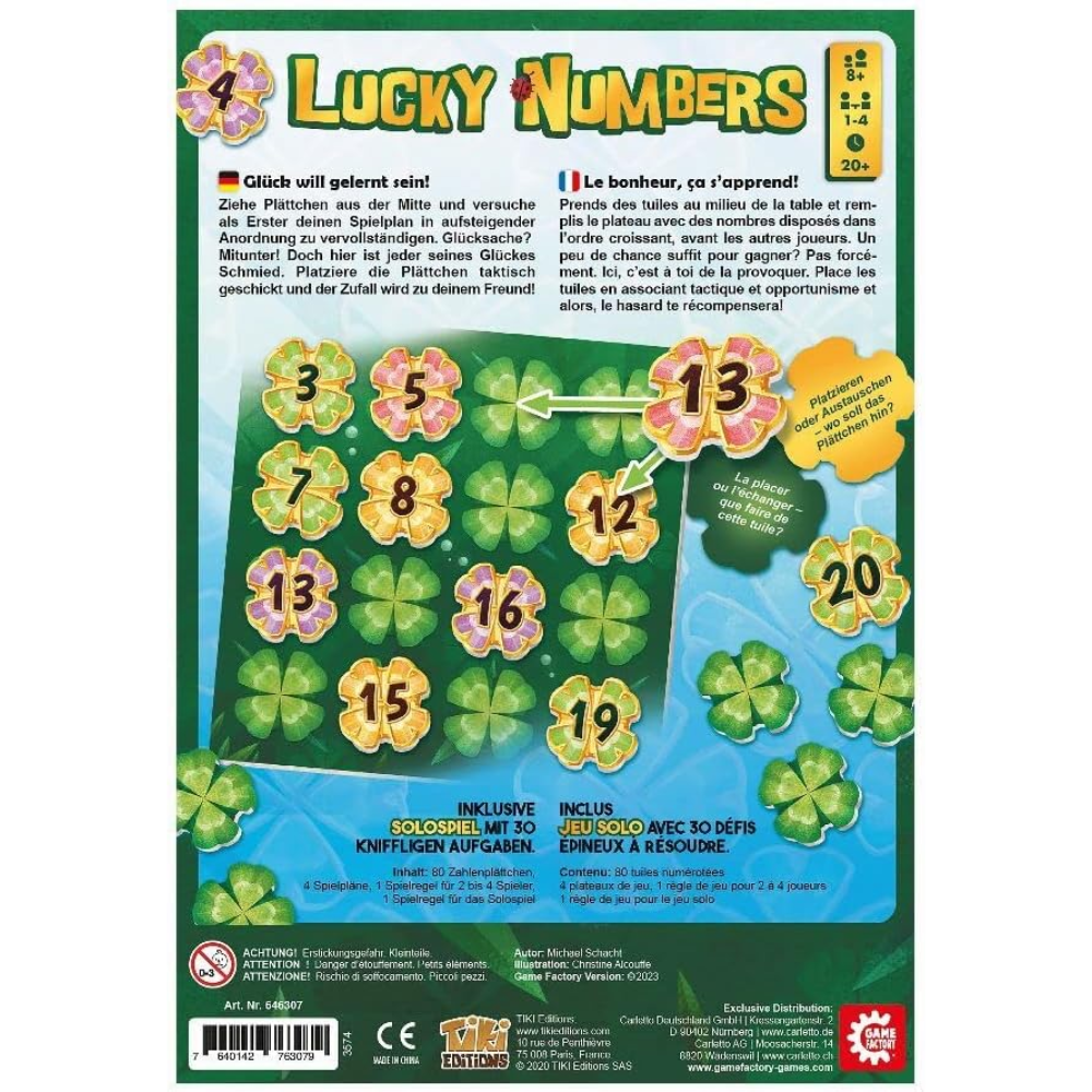 Game Factory Lucky Numbers (mult)