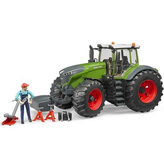 Bruder Fendt 1050 Vario mit Mechaniker & Werkstattausstattung