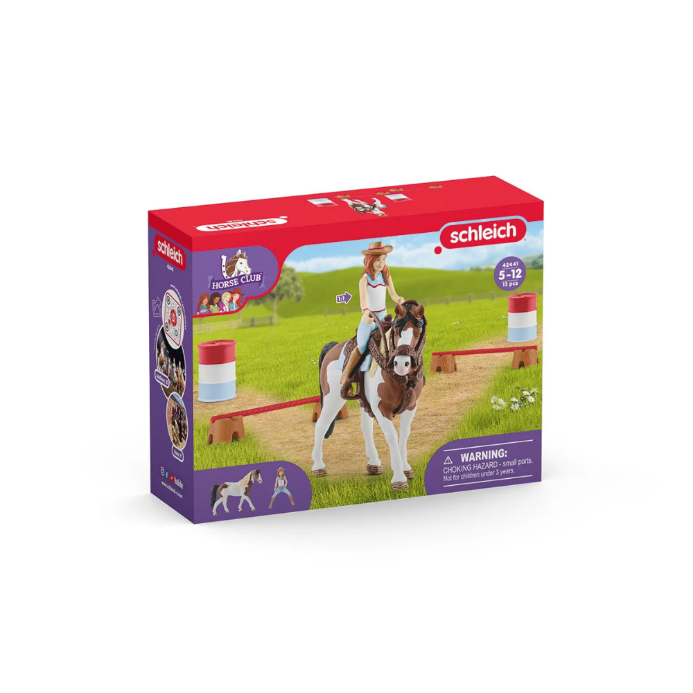 Schleich Horse Club Hannas Western - set d'équitation