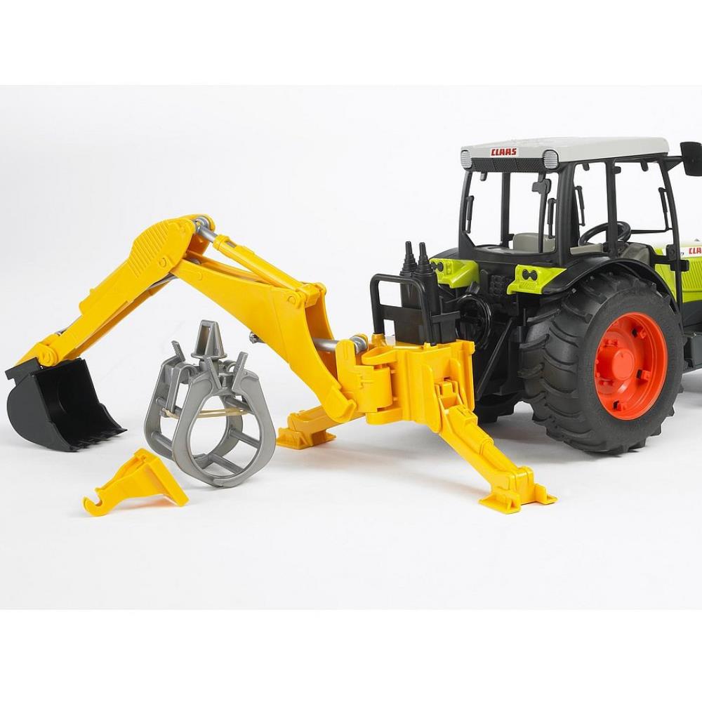 Bruder Heckbagger mit Greifer