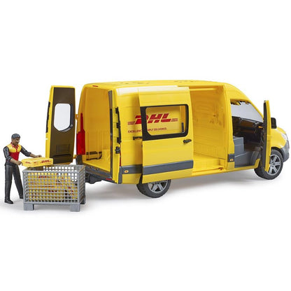 Bruder Mercedes Benz Sprinter DHL mit Fahrer