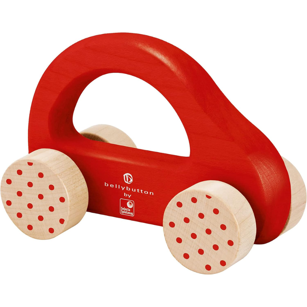 Selecta jouet de préhension petit speedster rouge 10cm