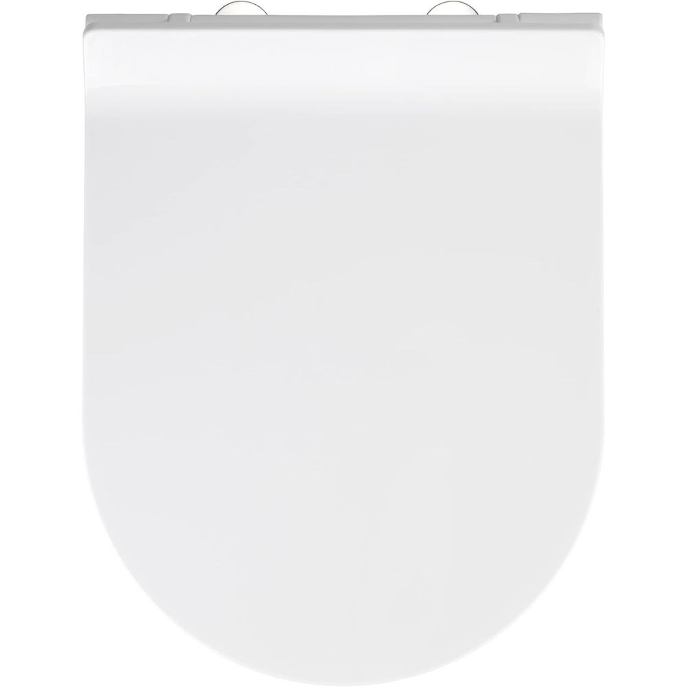 Abattant WC Wenko Habos blanc, Easy Close, thermoplastique