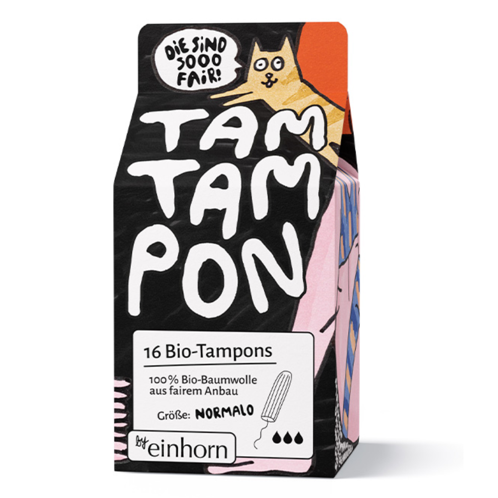 einhorn Bio-Tampons TamTampon, normalo, 16 Stk