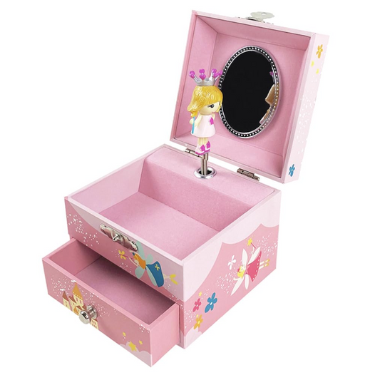 Trousselier music box with drawer, Princess