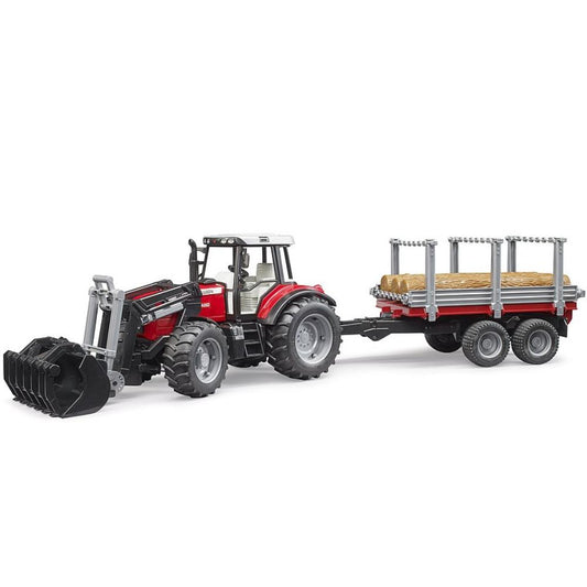 Bruder Massey Ferguson 7480 with front loader