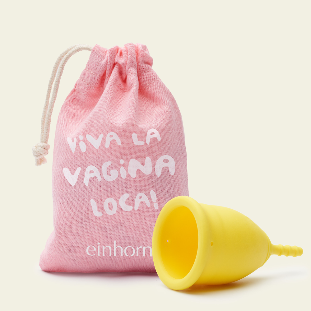 einhorn Menstruationstasse PapperlaCup Gr. M