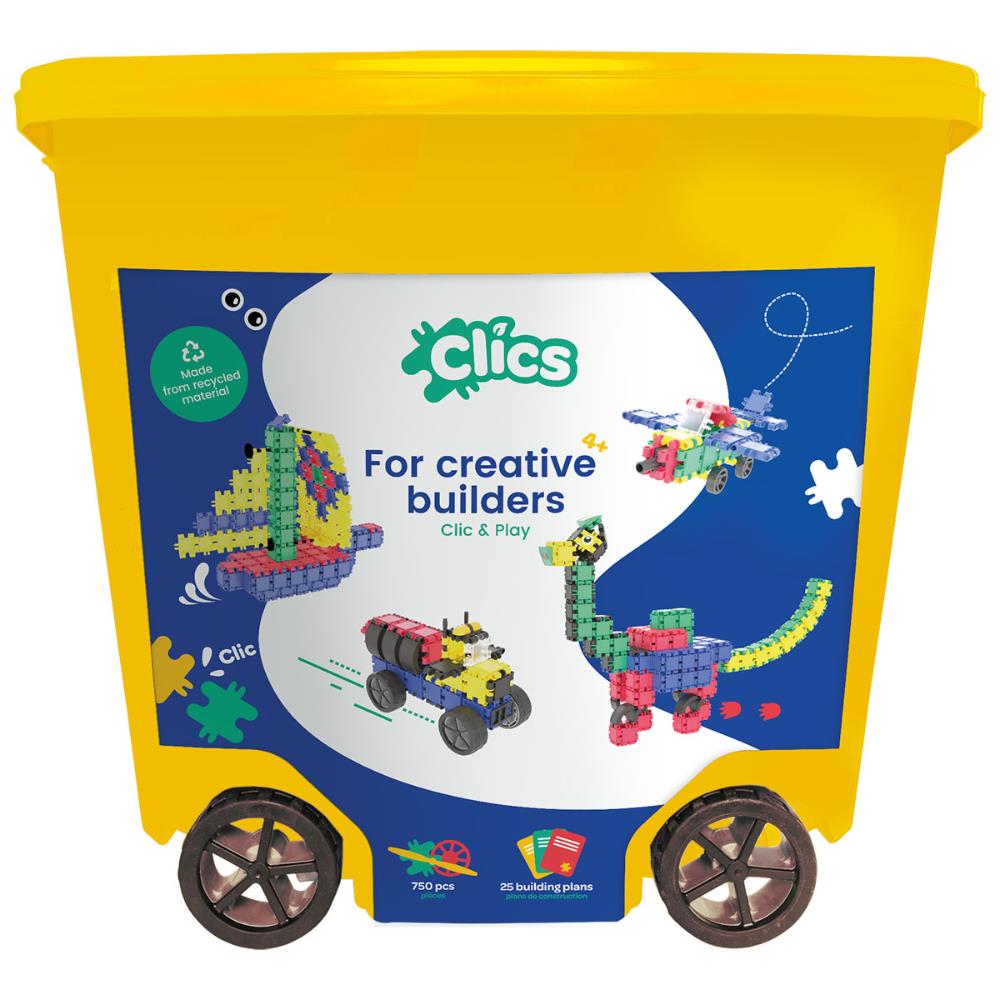 Clics Box Bausatz, 750 Teile – Produktbild 1