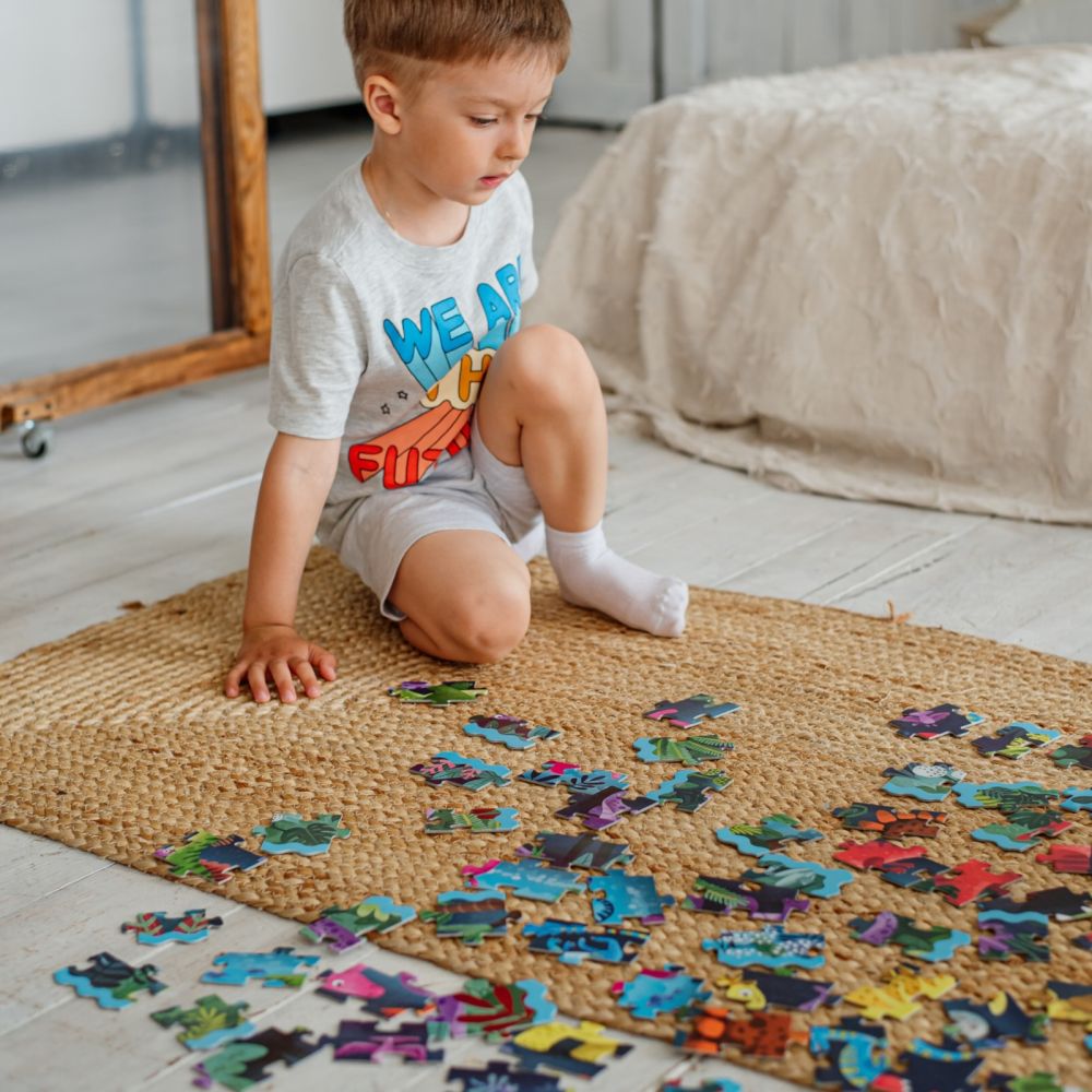dodo Puzzle Dinosaurier, 100 Teile