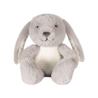 Flow Amsterdam Baby Comforter Milo the Rabbit, grey