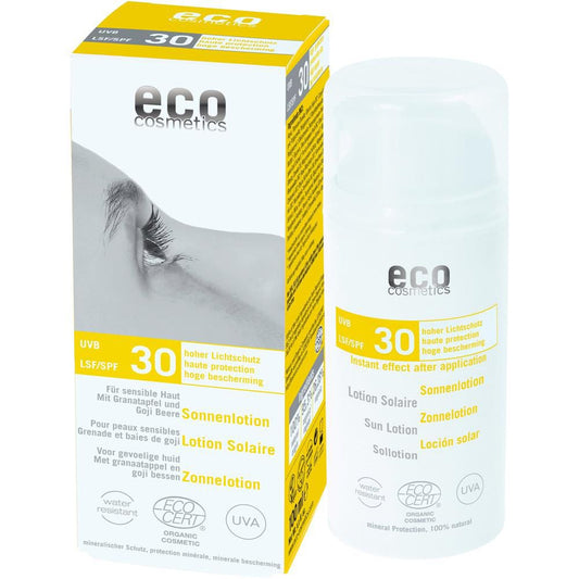 Lotion solaire Eco Cosmetics SPF30, 100 ml