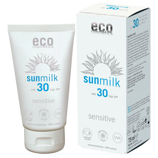 Eco Cosmetics Lait Solaire SPF30, 75 ml