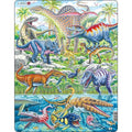 Puzzle Dinosaurier, die fliegen, laufen und tauchen, 70 Teile – Produktbild 1