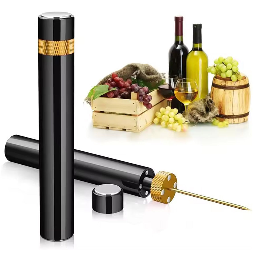 Luft-Korkenzieher, gold