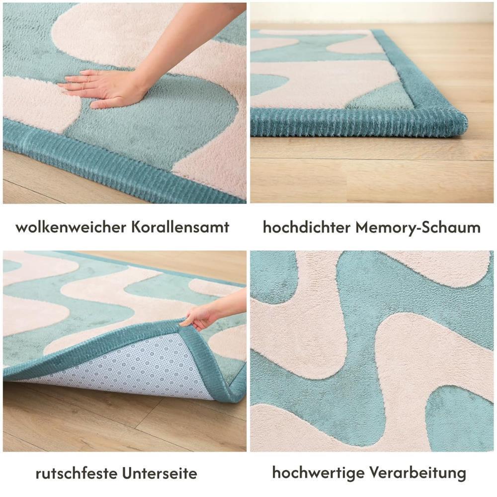 Hakuna Matte Samtmatte, 3D Wolke Spielmatte, 2.8  x 2 m, Waves