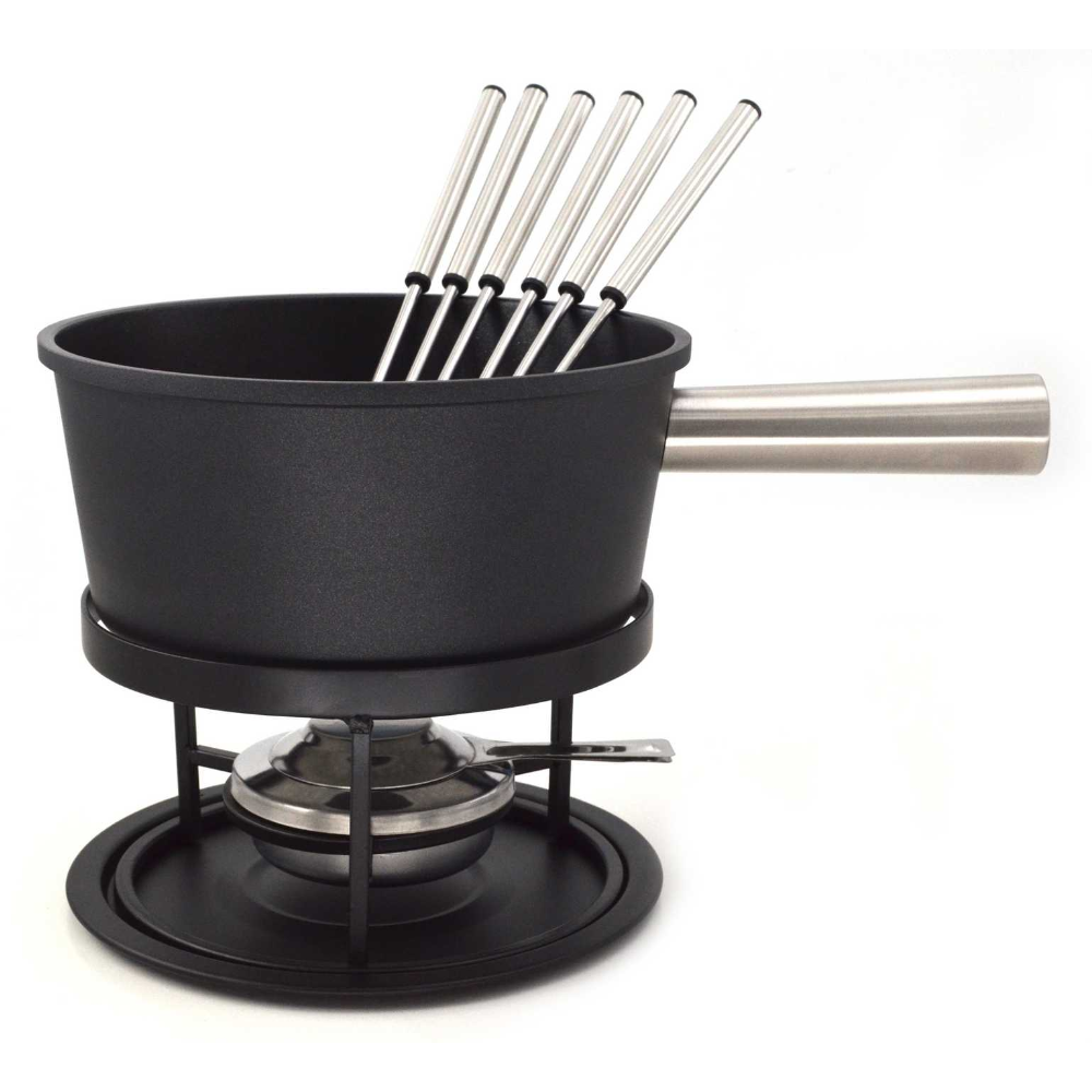 Cloud Fondue-Set, Aluminium, 21 cm