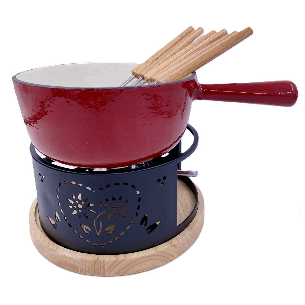 FOLK Fondue Set, 20 cm