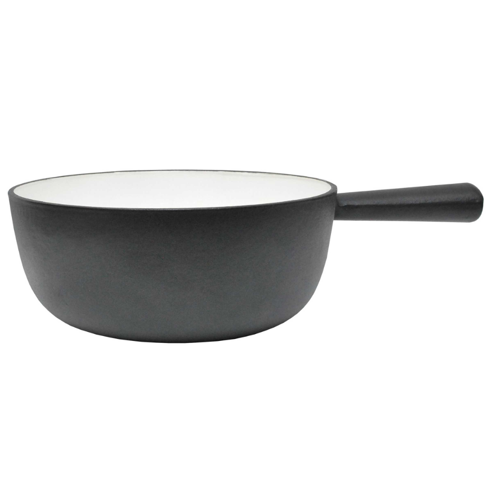 Caquelon Gusseisen schwarz Ø  22  cm 2.3 Lt.