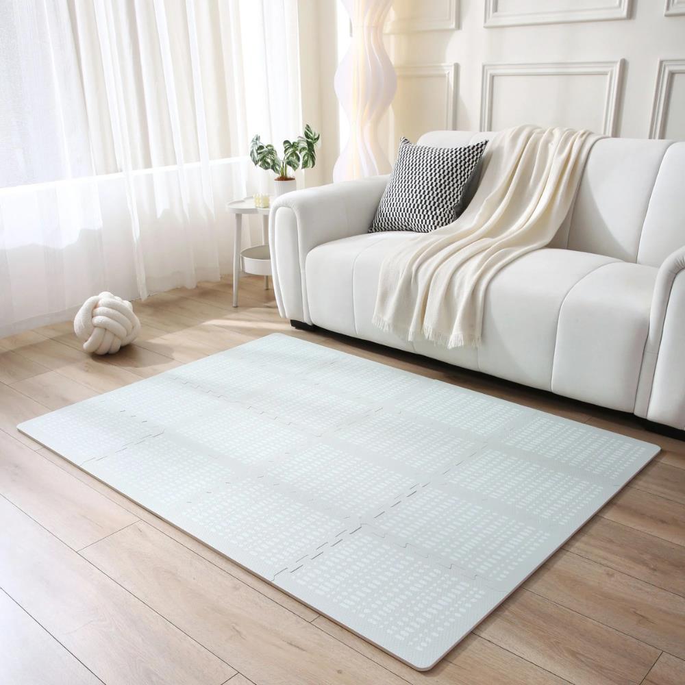 Hakuna Mat XL Puzzle Mat, Hygge, Grey, 1.8 x 1.2 m