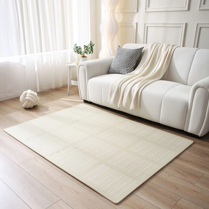 XL Puzzlematte, Hygge, Beige, 1.8 x 1.2 m