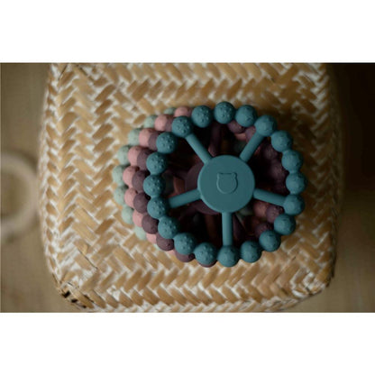 SOINA silicone teething ring Madlen, midnight blue