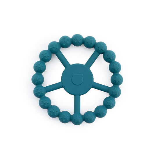 SOINA silicone teething ring Madlen, midnight blue