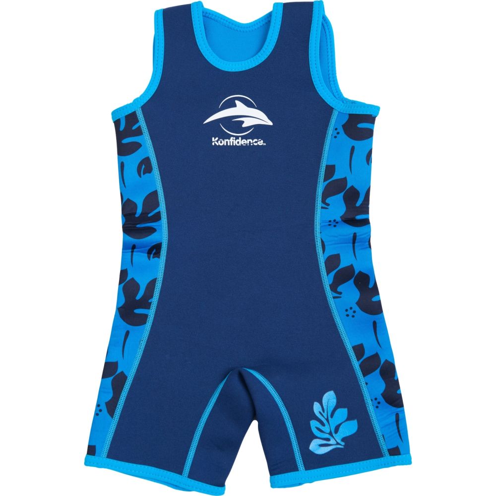 Konfidence wetsuit Warma Palm navy, 6-7 years, navy blue