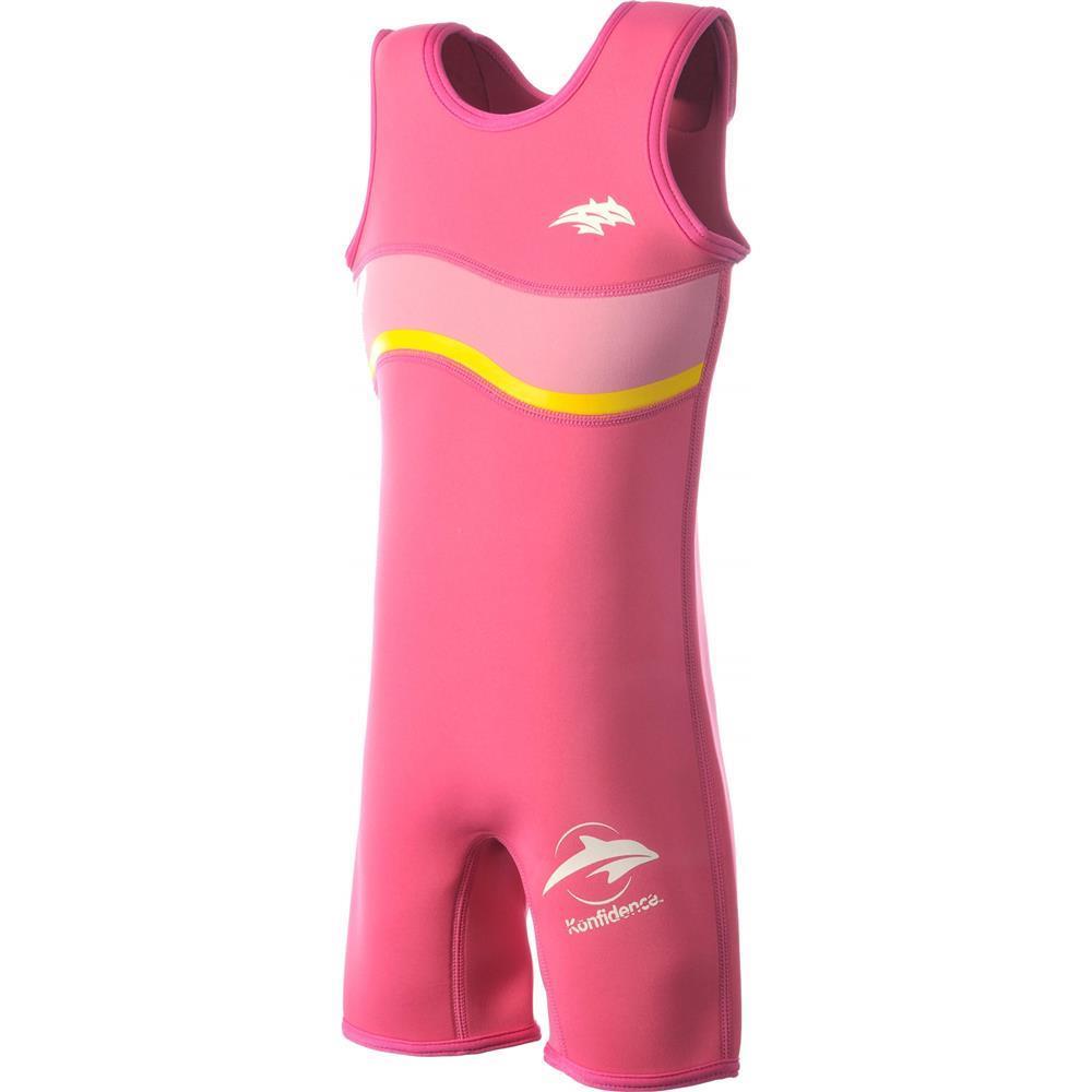 Konfidence wetsuit Warma pink, 6-7 years, pink