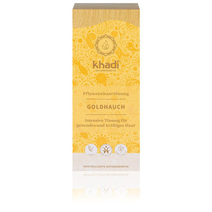 khadi herbal hair colour gold touch, 100 g