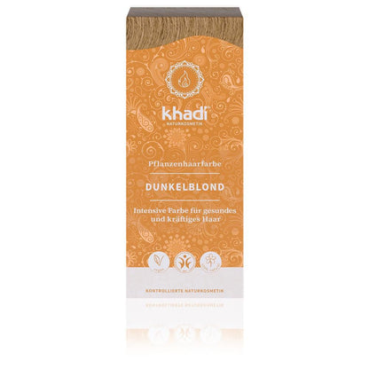 khadi herbal hair colour dark blonde, 100 g