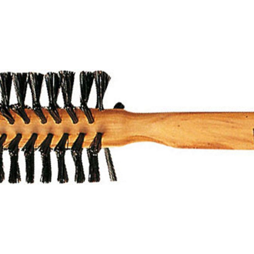 Peigne alimentaire brosse sèche-cheveux bois d'olivier, 55 mm