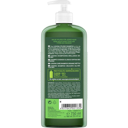 Logona Care Shampoo Nettle, 750 ml