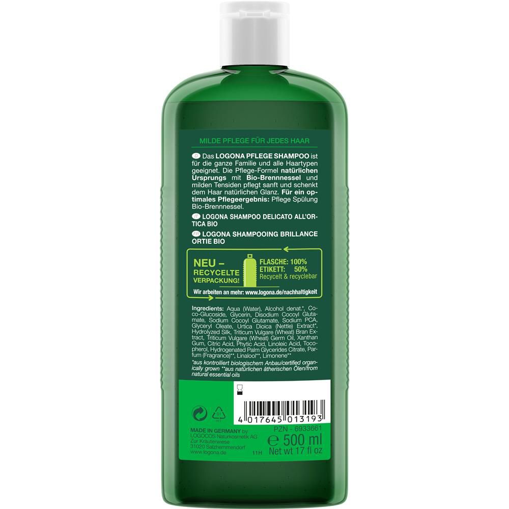 Logona Care Shampoo Nettle, 500 ml