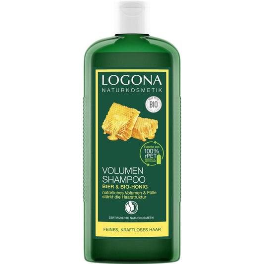 Logona Volume Shampoo Beer&amp;Honey, 500 ml