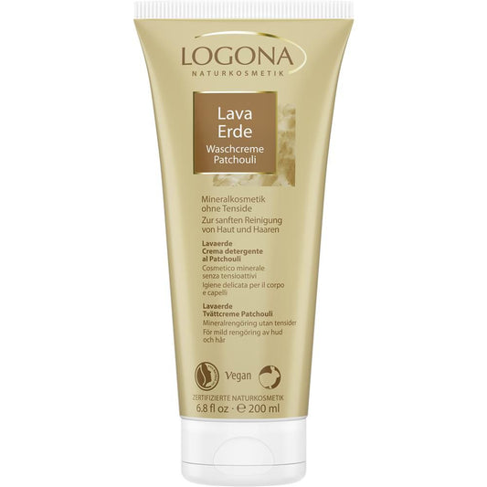 Logona Lavaerde Wash Cream Patchouli, 200 ml