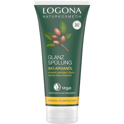Logona Shine Conditioner Organic Argan Oil, 200 ml