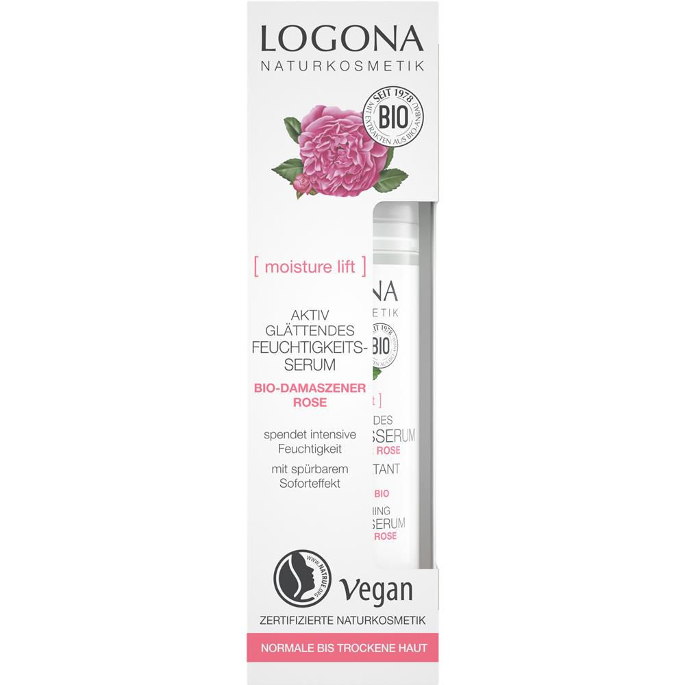 Logona Rose Feuchtigkeits-Serum Glättend, 30 ml